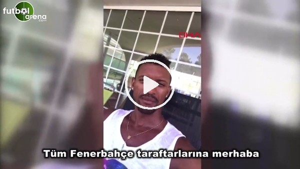 Nani'den Fenerbahçe taraftarına videolu mesaj
