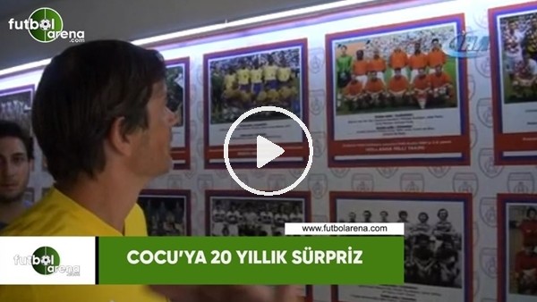 Cocu'ya 20 yıllık sürpriz