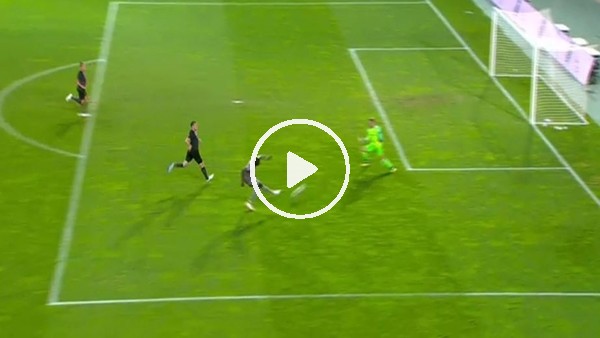 Moussa Marega'nın Everton'a attığı gol