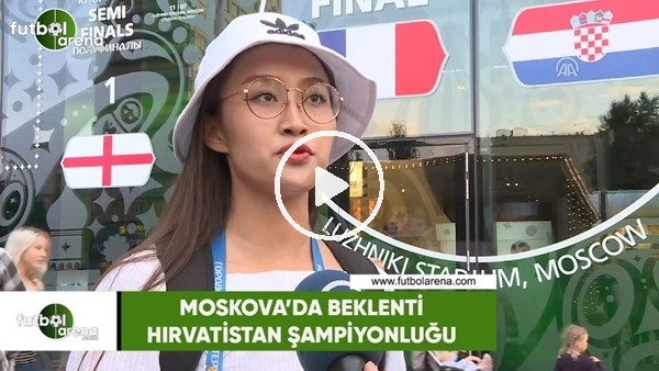 Moskova'da beklenti Hırvatistan şampiyonluğu