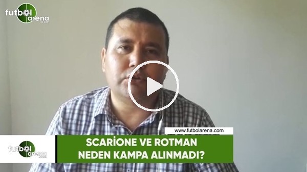 Göztepe'de Scarione ve Rotman neden kampa alınmadı?