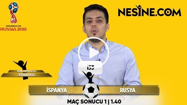 Dünya Kupası'nda günün İddaa kuponu (1 Temmuz 2018)