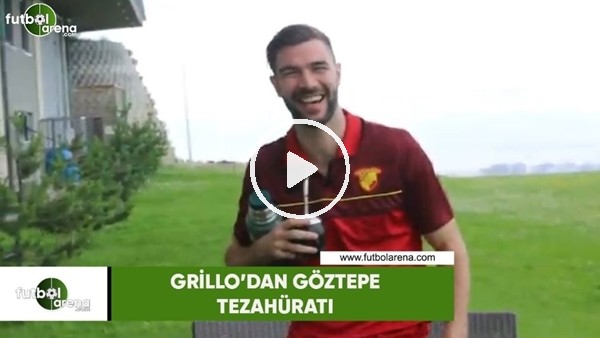 Grillo'dan Göztepe tezahüratı