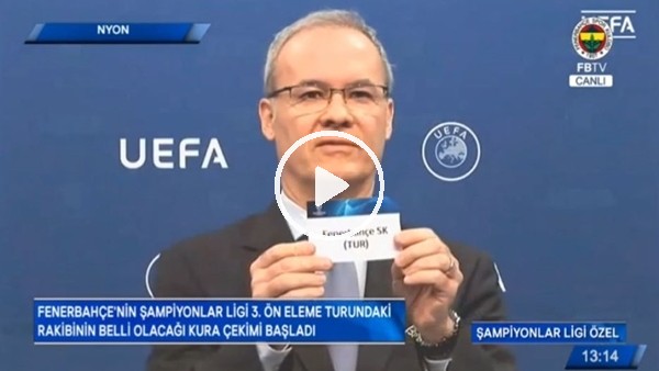 Fenerbahçe'nin rakibi Benfica oldu!