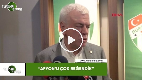 Ali Ay: "Afyon'u çok beğendik"