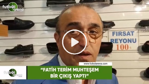 Abdurrahim Albayrak: "Fatih Terim muhteşem bir çıkış yaptı"