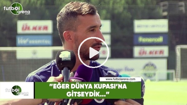 Mehmet Topal: "Eğer Dünya Kupası'na gitseydik..."