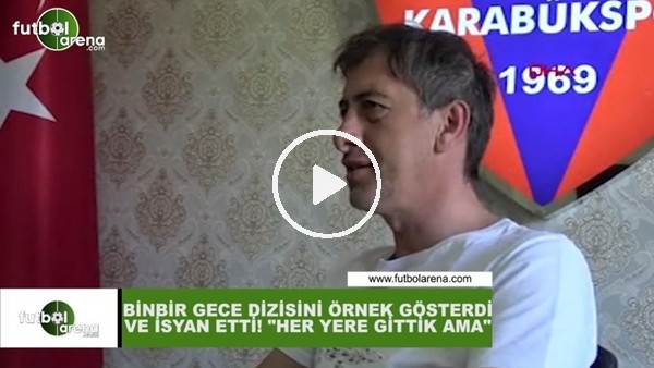 Binbir gece dizisini örnek gösterdi ve isyan etti! "Her yere gittik ama...."