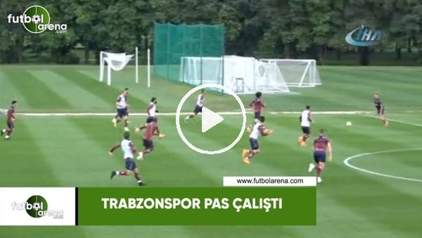 Trabzonspor pas çalıştı