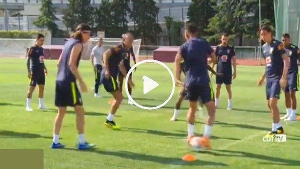 Marcelo ve arkadaşları, Meksika maçına hazırlanıyor!