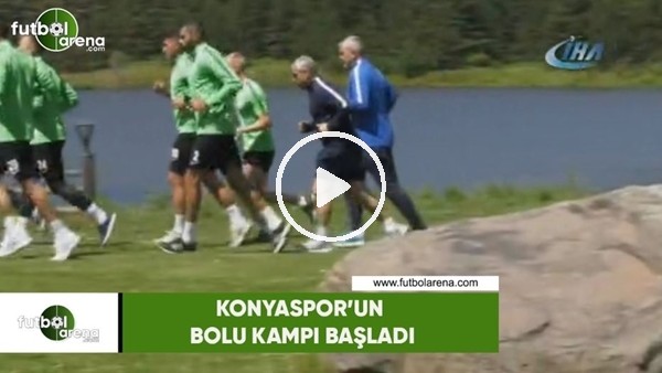 Konyaspor'un Bolu kampı başladı