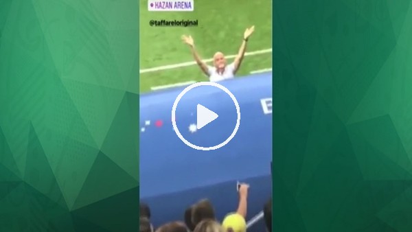 Fatih Terim ve Taffarel Kazan Arena'da gelirse..