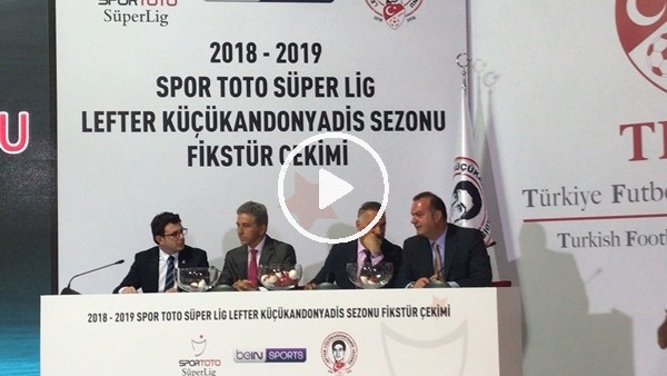 Süper Lig'de fikstür çekimi yapıldı