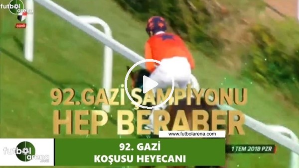 92. Gazi Koşusu'nu Ahmet Çelik'in jokeyliğini yaptığı Hep Beraber kazandı