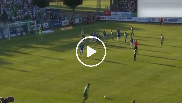 Serge Junior Ngouali uzaklardan avladı!