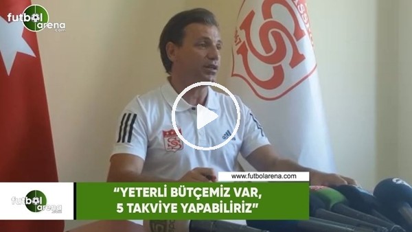 Tamer Tuna: "Yeterli bütçemiz var, 5 takviye yapabiliriz"