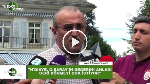 Abdurrahim Albayrak: "Ndiaye, Galatasaray'ın değerini anladı, geri dönmeyi çok istiyor"