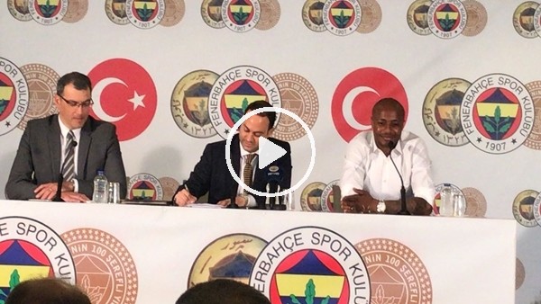 Fenerbahçe, Andre Ayew için imza töreni düzenledi