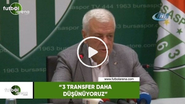 Ali Ay: "3 transfer daha düşünüyoruz"