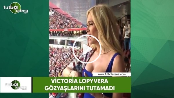 Rusya çeyrek finale kaldı, Victoria Lopyreva gözyaşlarını tutamadı