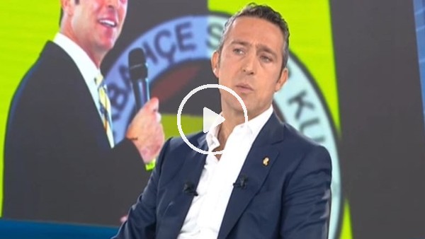 Ali Koç: "Feyenoord maçında Beşiktaş'a edilen küfürlere çok üzüldüm"