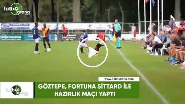 Göztepe, Fortuna Sittard ile hazırlık maçı yaptı
