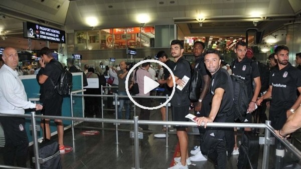 Beşiktaş, B36 Torshavn maçı için Faroe Adaları'na gitti