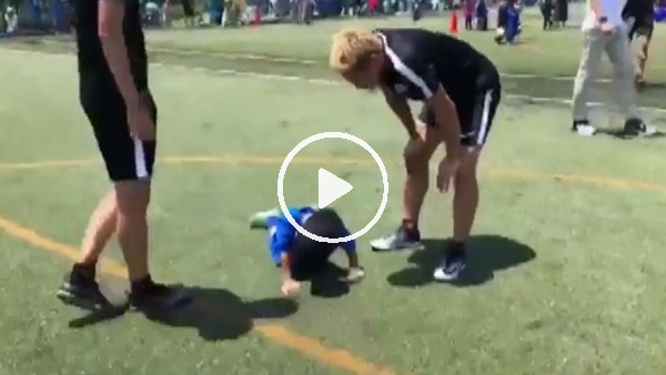 Yuto Nagatomo'dan küçük çocuğa öğüt!