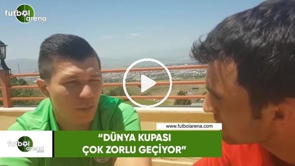 Samudio: "Dünya Kupası zorlu geçiyor"