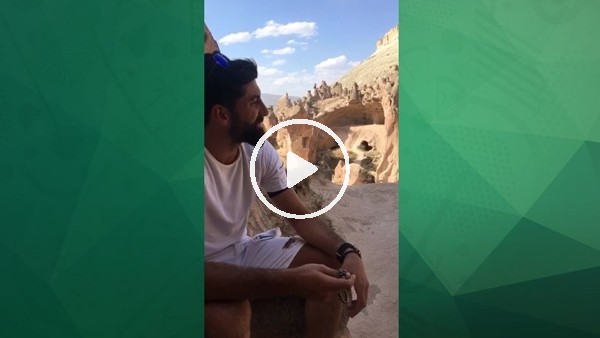 Muammer Zülfikar Yıldırım'ın Kapadokyada türkü keyfi