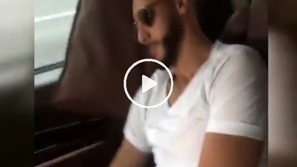 Nordin Amrabat uyurken arkadaşı rahat durmadı