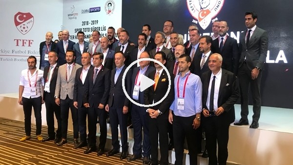 Süper Lig'de fikstür çekimi sonrası açıklamalar