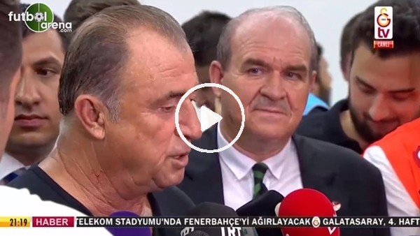 Fatih Terim: "Altaypıdan oyuncu çıkarmak geleneklerimizde var"