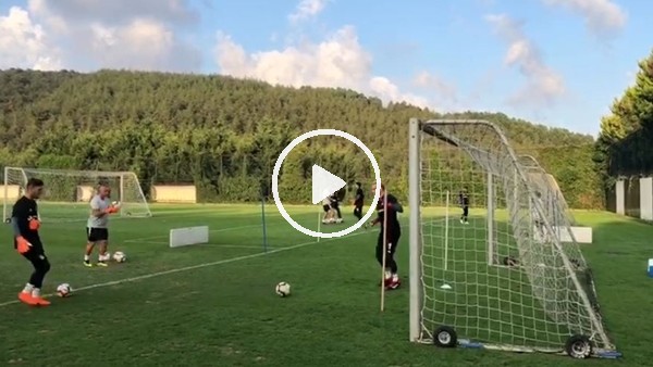 Loris Karius sıkı çalışıyor!