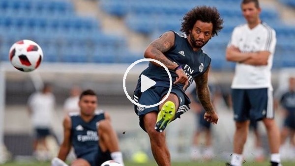 Marcelo'dan antrenmanda enfes gol