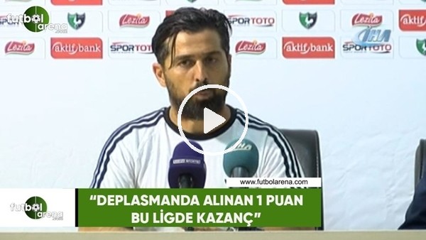 İlhan Palut: "Deplasmanda alınan 1 puan bu ligde kazanç"