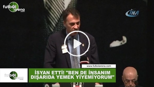 Fikret Orman isyan etti! "Dışarıda yemek yiyemiyorum..."