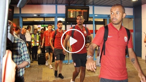 Galatasaray kafilesi Trabzon'da