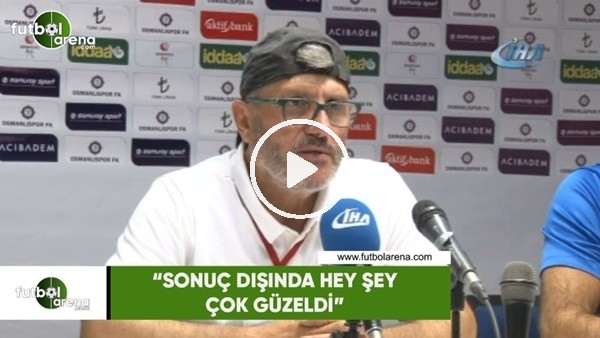 Mustafa Reşit Akçay: "Sonuç dışında her şey güzeldi"