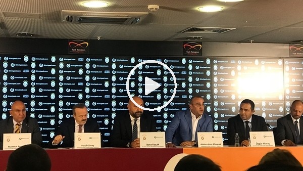 Galatasaray'da sponsorluk anlaşması imzalandı