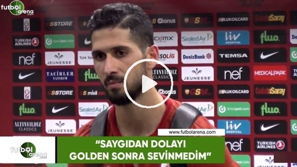 Emre Akbaba: "Saygıdan dolayı golden sonra sevinmedim"