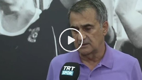 Şenol Güneş'in Partizan maçı sonrası açıklamaları