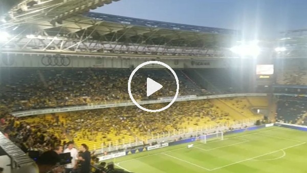 Fenerbahçe - Benfica maçı öncesi tribünler
