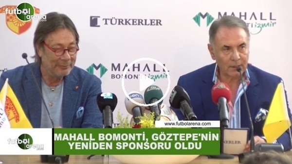 Mahall Bomonti, Göztepe'nin yeniden sponsoru oldu