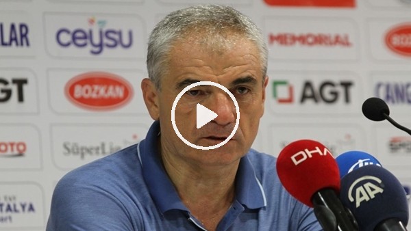 Rıza Çalımbay: "Rahat kazanacağımız maçı berabere bitirdik"