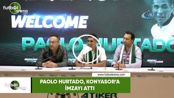 Paolo Hurtado, Konyaspor'a imzayı attı