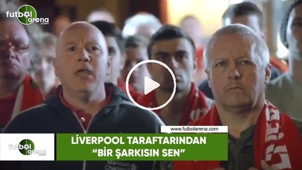 Liverpool taraftarından: "Bir şarkısın sen"