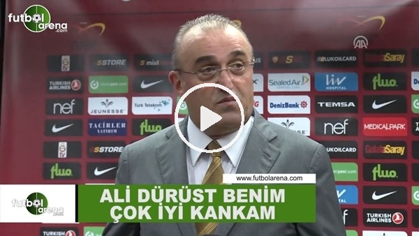 Abdurrahim Albayrak: "Ali Dürüst benim kankam"