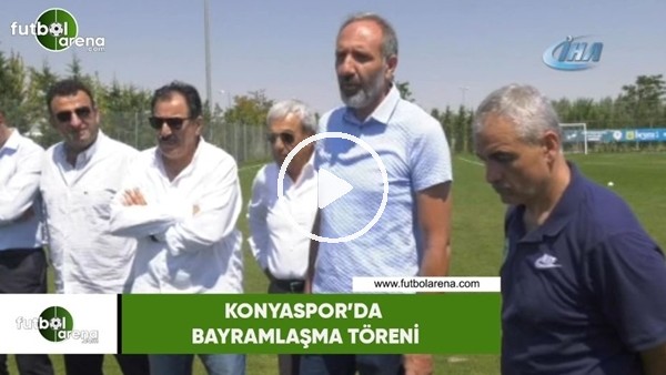 Konyaspor'da bayramlaşma töreni