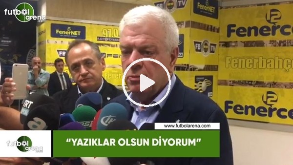 Ali Ay: "Yazıklar olsun diyorum"